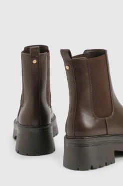 Bottes Chelsea robustes à panneau élastique
