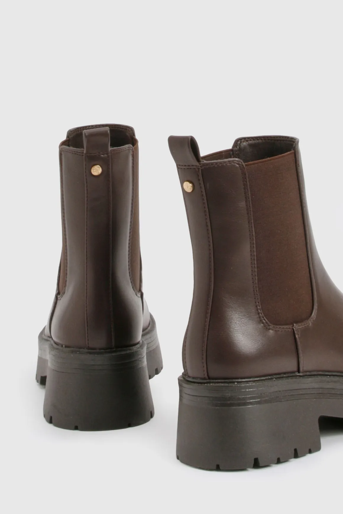 Bottes Chelsea robustes à panneau élastique