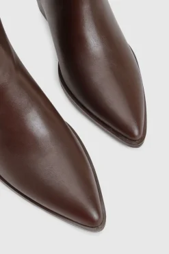 boohoo Bottes cheville à talons style western< Bottines|Bottes Mi-Hautes