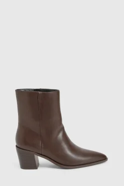 boohoo Bottes cheville à talons style western< Bottines|Bottes Mi-Hautes