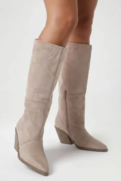 Bottes Cowboy Western À Tige Droite