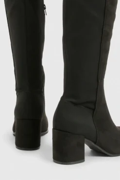 Bottes Cuissardes En Synthétique Avec Dos Extensible