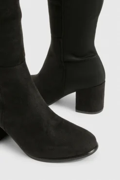 Bottes Cuissardes En Synthétique Avec Dos Extensible