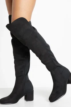 Bottes Cuissardes En Synthétique Avec Dos Extensible