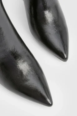 boohoo Bottes cuissardes à talon bloc et genou incurvé< Bottes|Bottes Hautes
