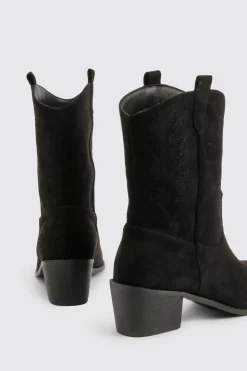 Bottes de cowboy western brodées