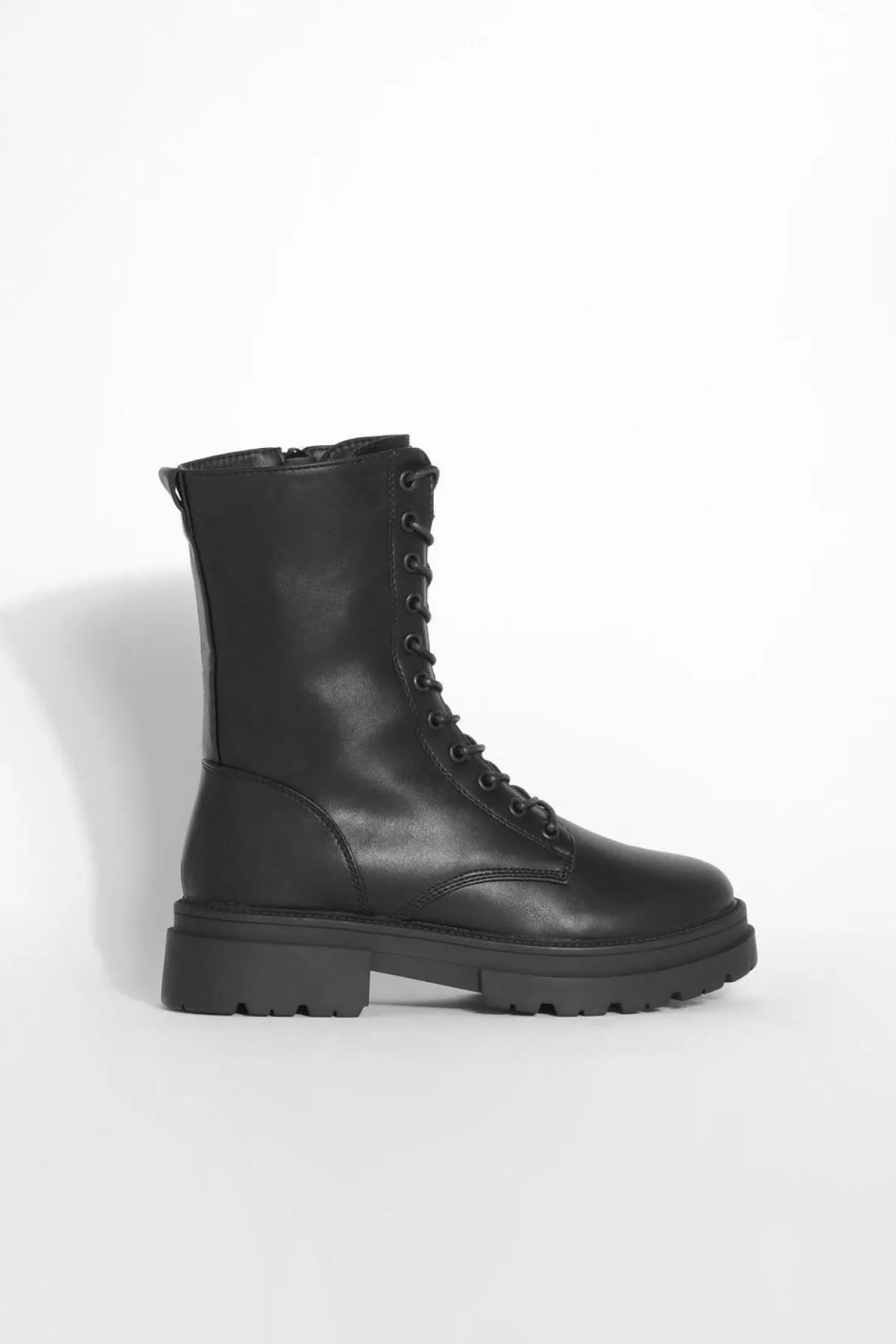boohoo Bottes De Randonnée À Lacets< Bottes|Bottes Noires