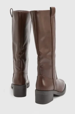 Dorothy Perkins Bottes Hautes Benji En Synthétiquecuir Coupe Large< Bottes|Bottes Hautes