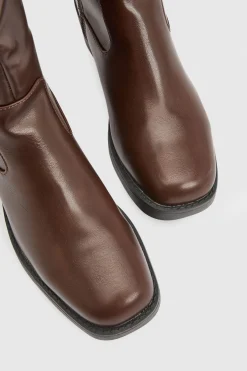 Dorothy Perkins Bottes Hautes Benji En Synthétiquecuir Coupe Large< Bottes|Bottes Hautes