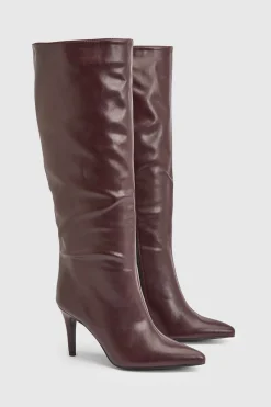 Wallis Bottes Hautes Binky À Talon Aiguille En Synthétiquecuir< Bottes|Bottes Hautes