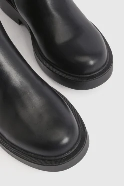 Bottes Hautes À Boucles Métalliques Décoratives