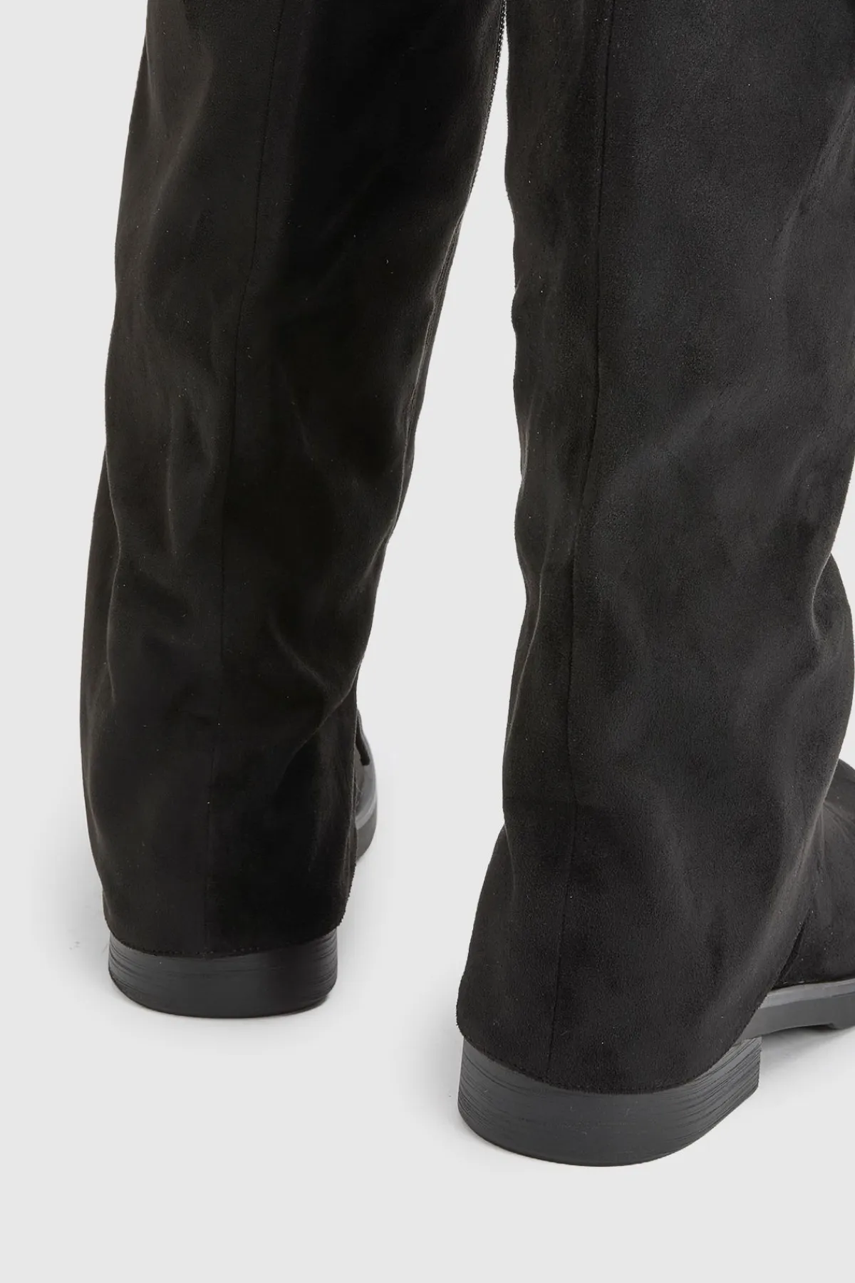 boohoo Bottes Hautes À Détail Boucle Avec Revers Pliable< Bottes|Bottes Hautes