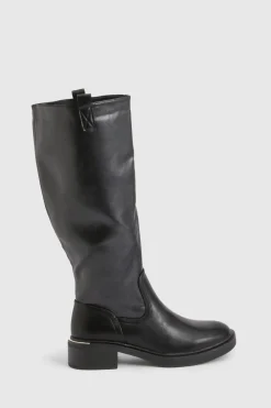 boohoo Bottes Hautes à Détail Patte< Bottes|Bottes Hautes