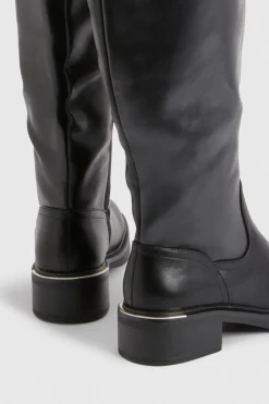 boohoo Bottes Hautes à Détail Patte< Bottes|Bottes Hautes