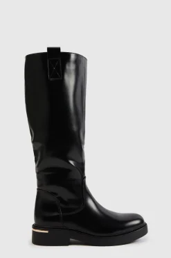 boohoo Bottes Hautes à Détails Métalliques< Bottes|Bottes Hautes