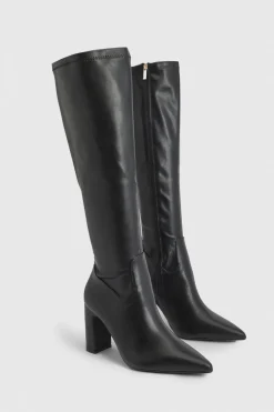 Bottes Hautes Extensibles Coupe Large