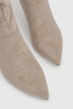 Bottes Hautes À Hauteur Genou Avec Effet Slouchy