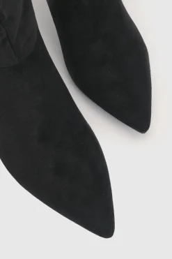 boohoo Bottes Hautes À Hauteur Genou Slouchy À Talon Moyen< Bottes|Bottes Hautes
