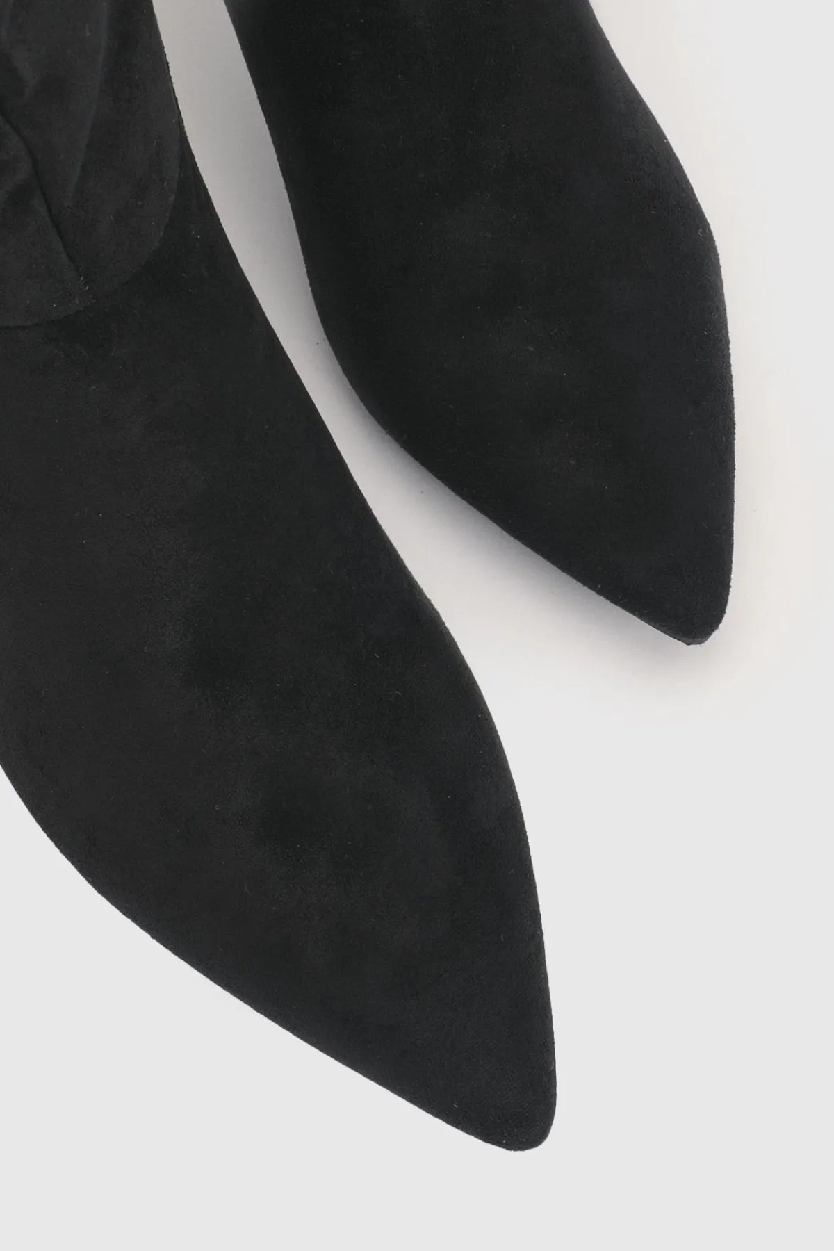 boohoo Bottes Hautes À Hauteur Genou Slouchy À Talon Moyen< Bottes|Bottes Hautes