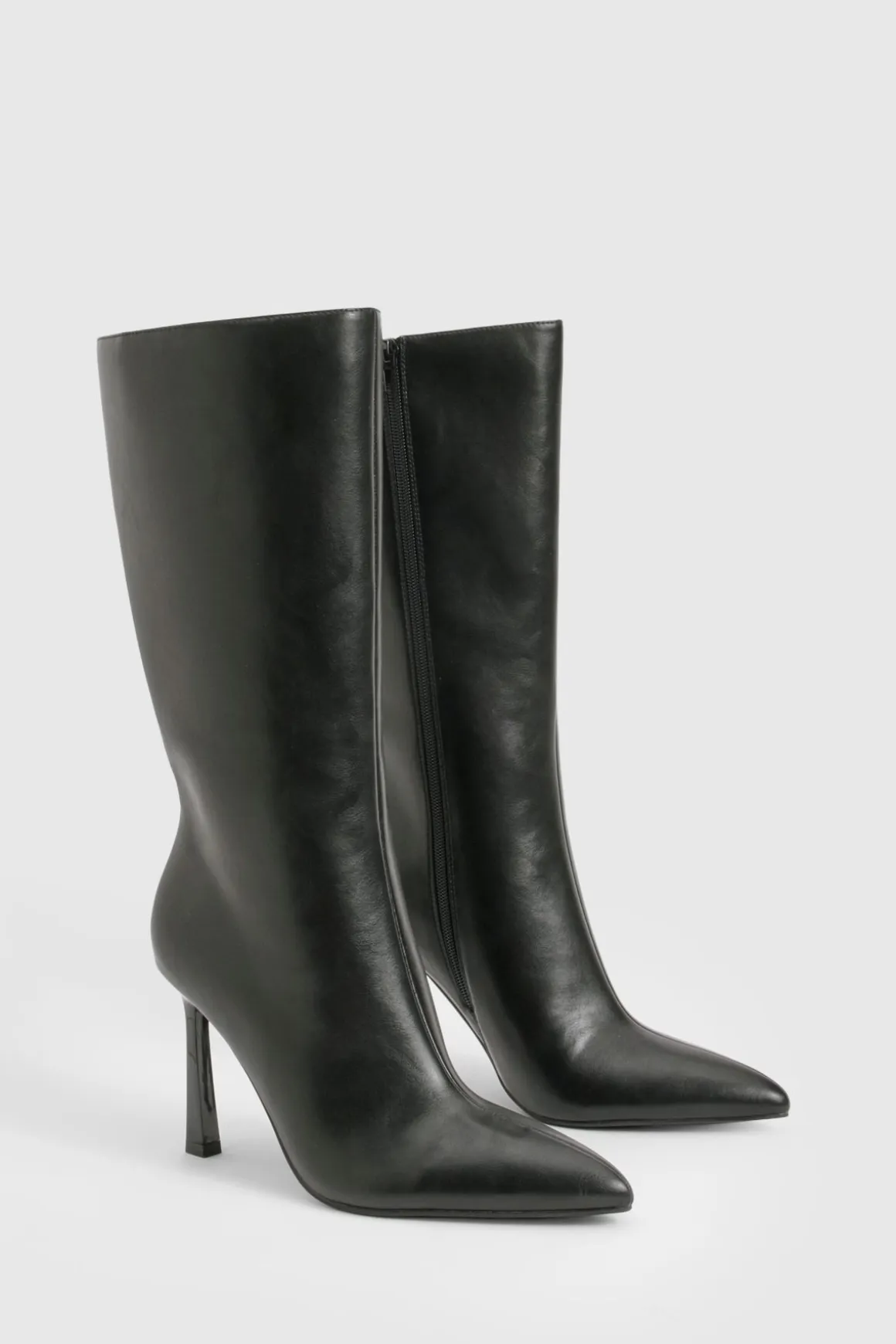 Bottes Hautes Mollet à Talon Aiguille Pointu
