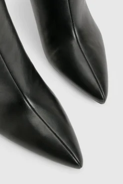 Bottes Hautes Mollet à Talon Aiguille Pointu