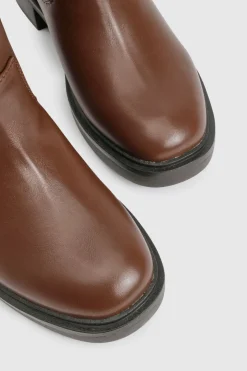 Bottes hautes pour mollets, coupe large Column