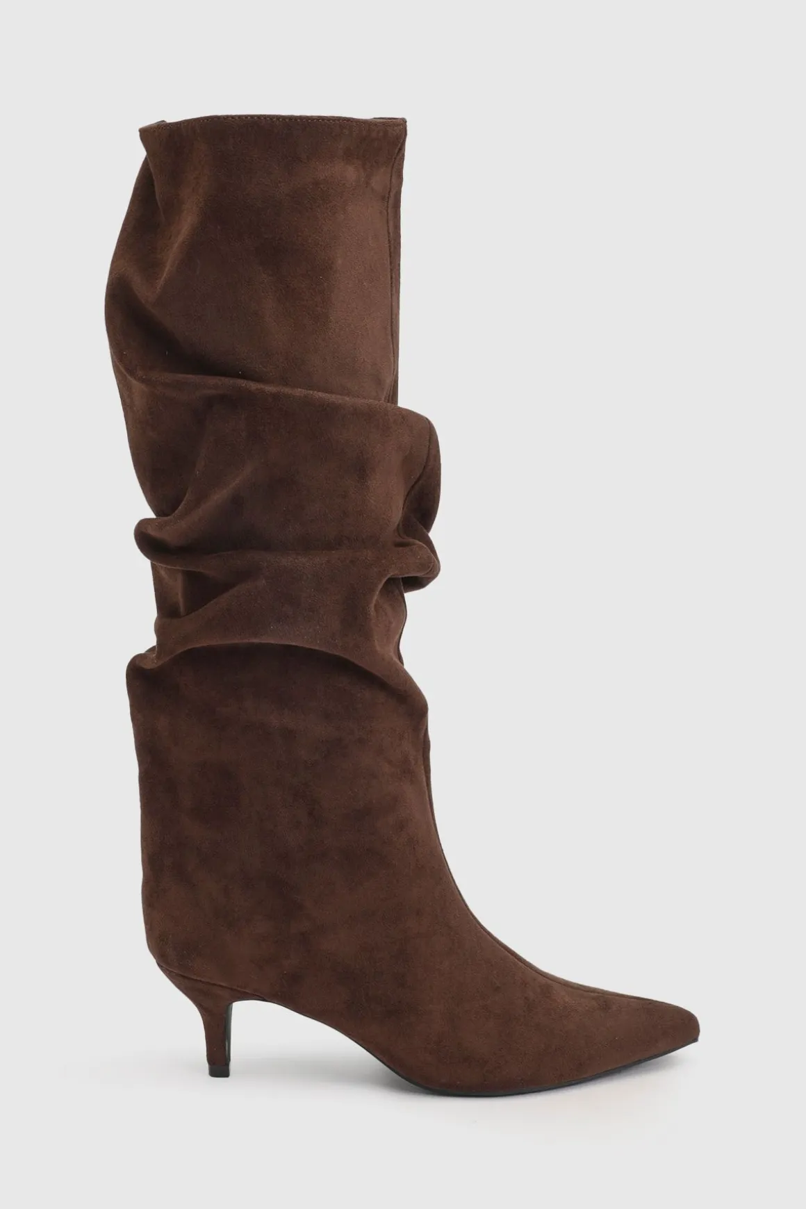 Bottes Hautes Slouchy À Genoux