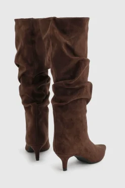 Bottes Hautes Slouchy À Genoux