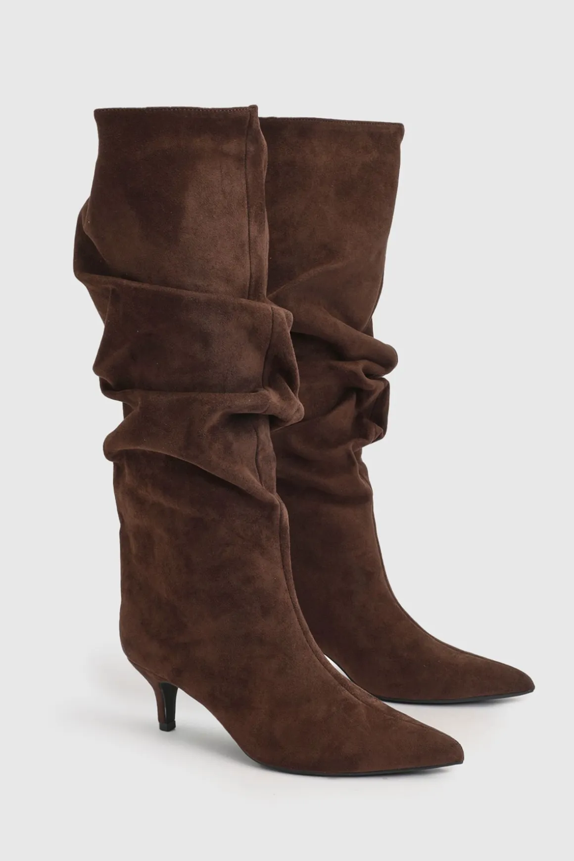 Bottes Hautes Slouchy À Genoux