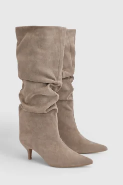 Bottes Hautes Slouchy À Hauteur Du Genou