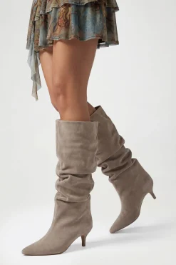Bottes Hautes Slouchy À Hauteur Du Genou