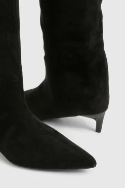 boohoo Bottes hautes sur le genou Column< Bottes|Bottes En Daim