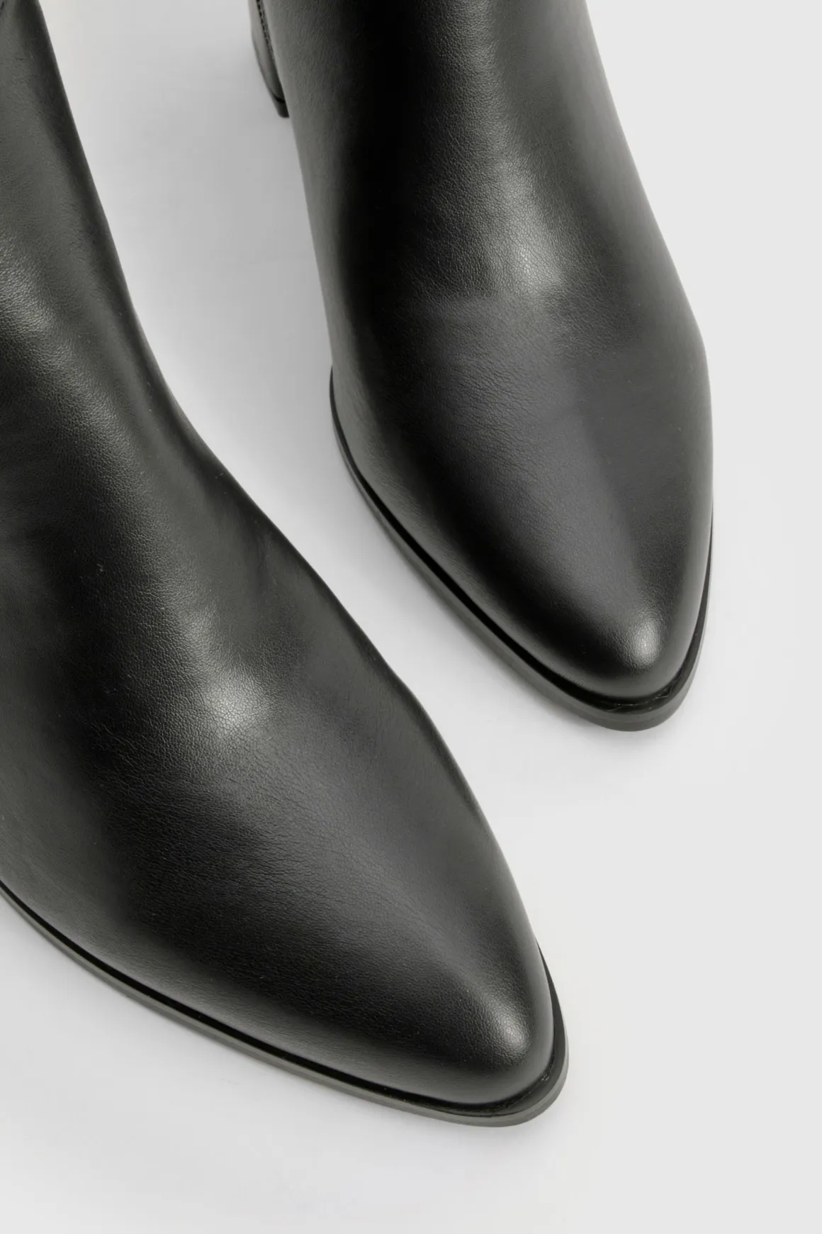Bottes hautes à talon bloc