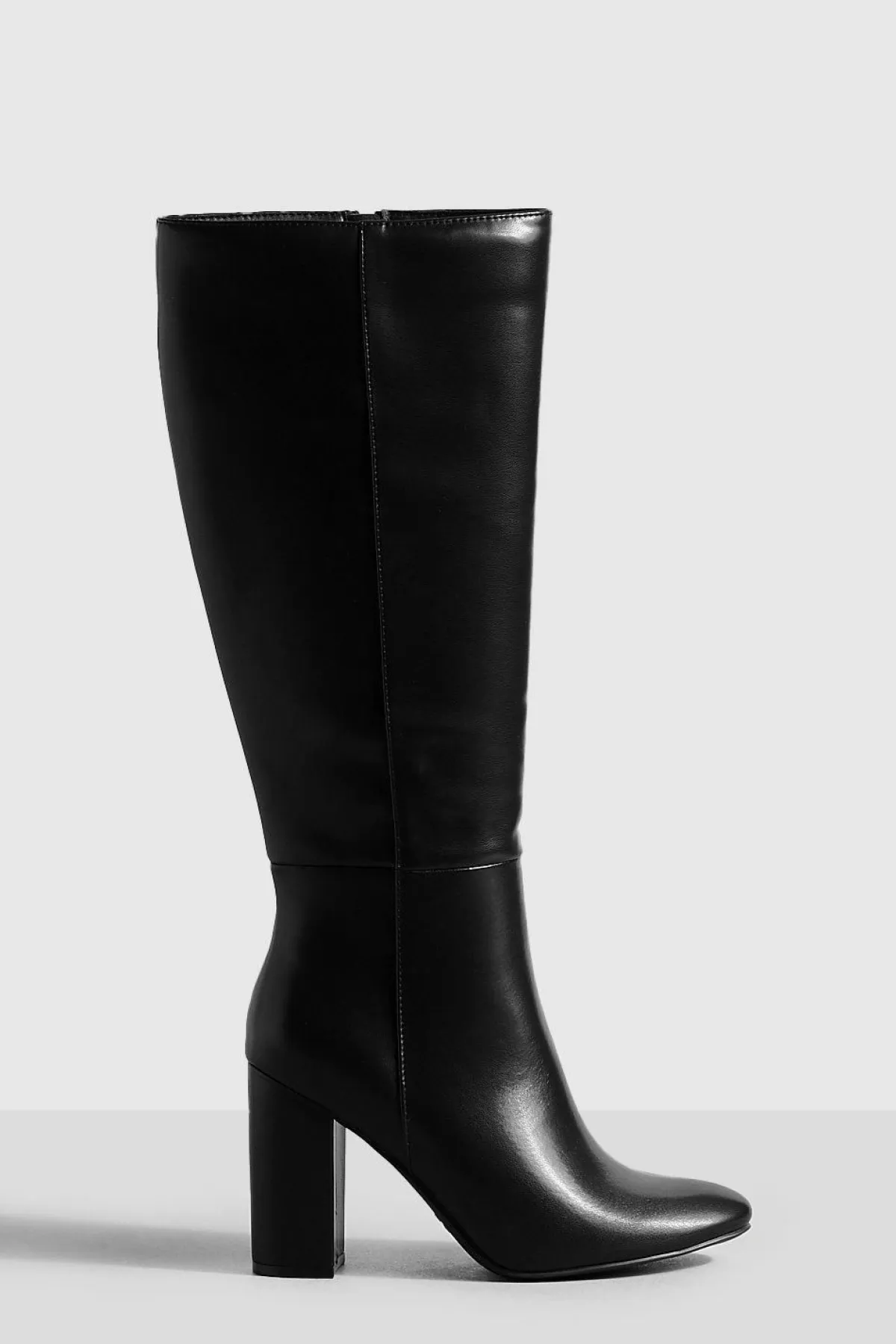 boohoo Bottes Hautes À Talon Bloc< Bottes|Bottes Hautes