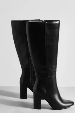 boohoo Bottes Hautes À Talon Bloc< Bottes|Bottes Hautes
