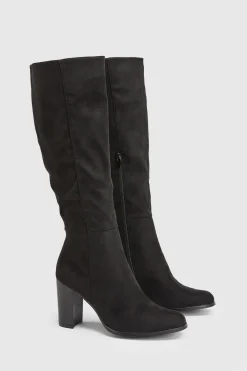 Bottes Hautes À Talon Bloc Malti