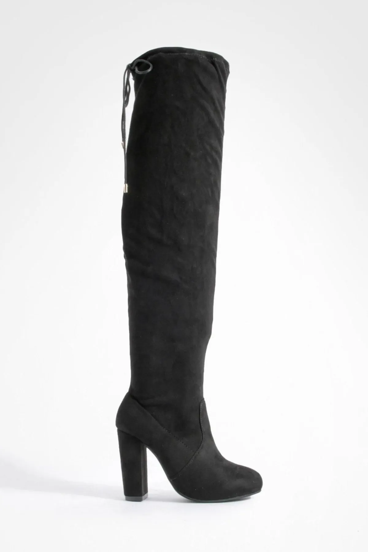 boohoo Bottes hautes à talons blocs< Cuissardes|Bottes