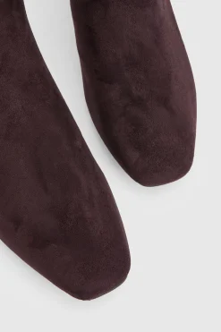 Wallis Bottes Hautes À Talons En Synthétique Kye< Bottes|Bottes En Daim