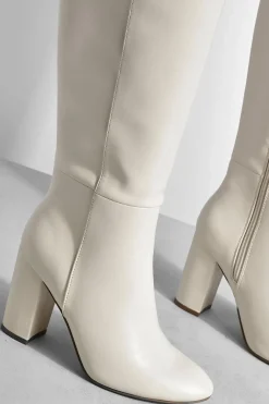 Bottes Hauteur Genou À Talon Bloc