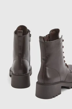 Bottes À Lacets Aveline En Synthétiquecuir