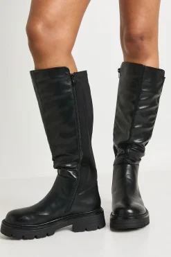 Bottes montantes basiques massives