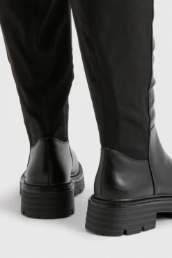 Bottes montantes basiques massives