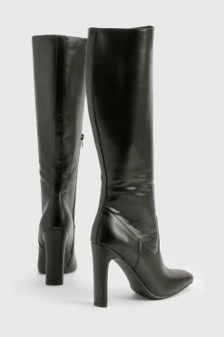 boohoo Bottes montantes à bout pointu< Bottes|Bottes Hautes