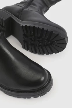 Bottes Montantes Extensibles À Semelle Épaisse