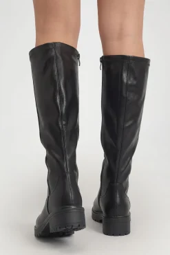 Bottes Montantes Extensibles À Semelle Épaisse