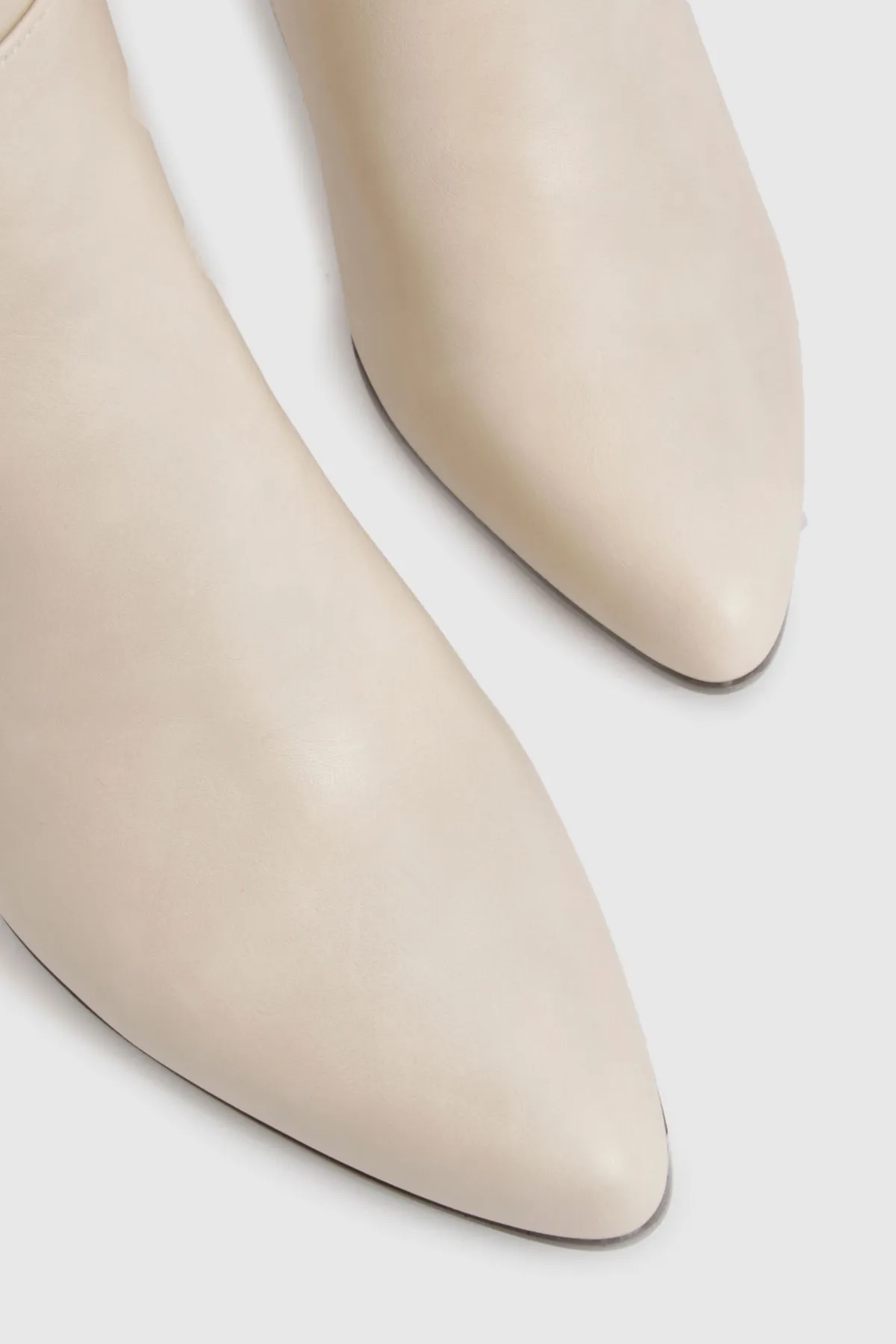 boohoo Bottes montantes jusqu'au genou à talon empilé Column< Bottes|Bottes Hautes
