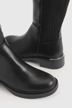 Bottes Montantes à Panneaux Élastiques