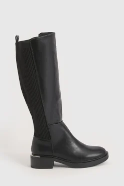 Bottes Montantes à Panneaux Élastiques