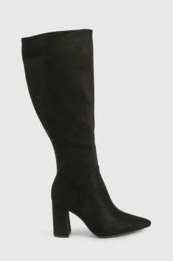 Bottes montantes pour pieds larges en synthétique
