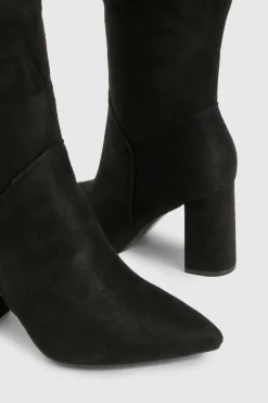 Bottes montantes pour pieds larges en synthétique